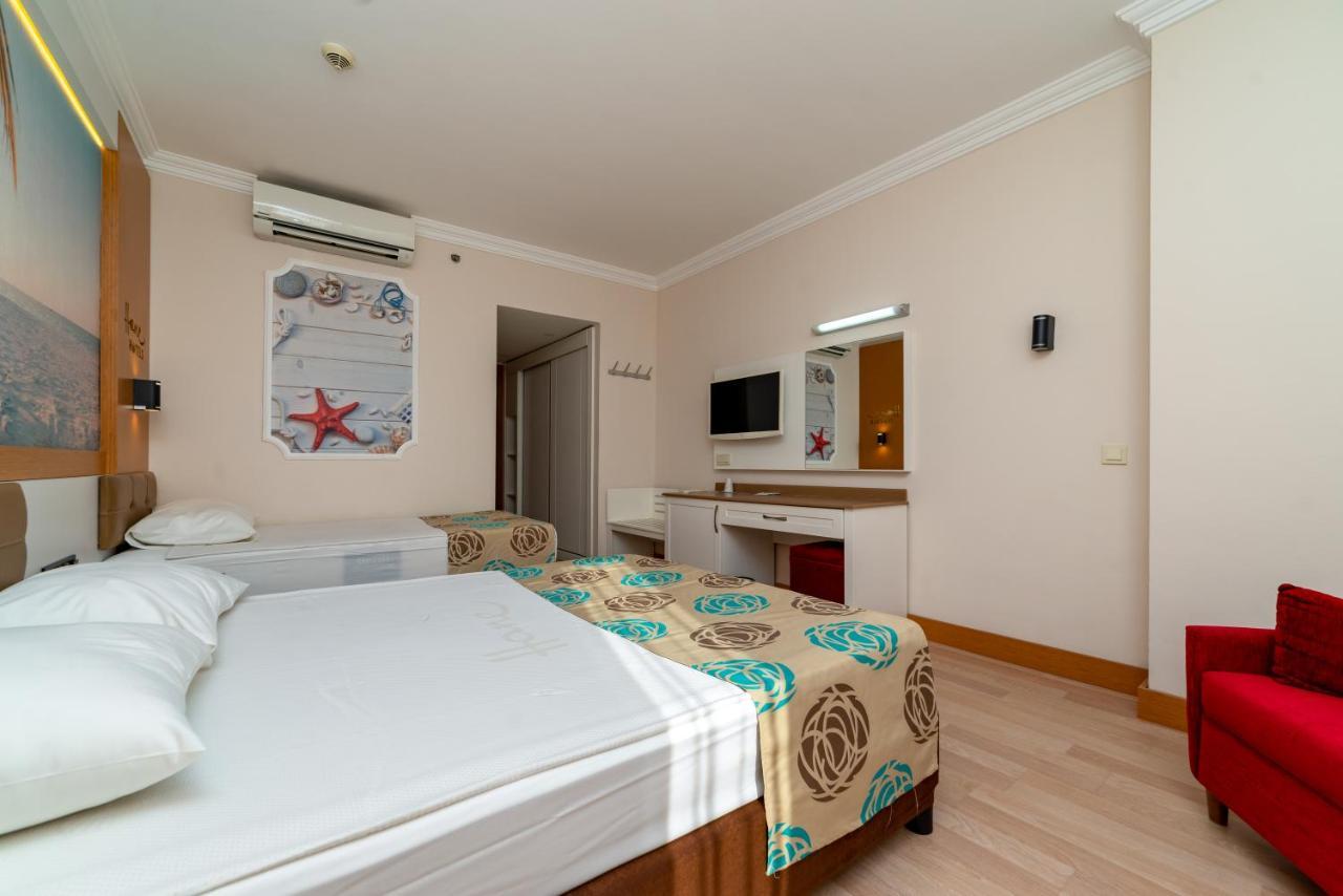 Primasol Hane Family Resort Hotel Side Exterior foto