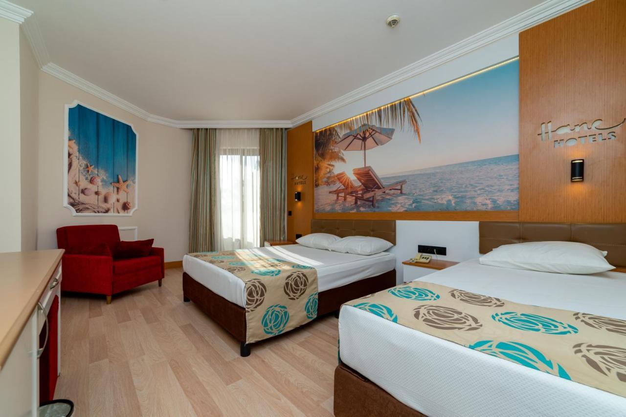 Primasol Hane Family Resort Hotel Side Exterior foto