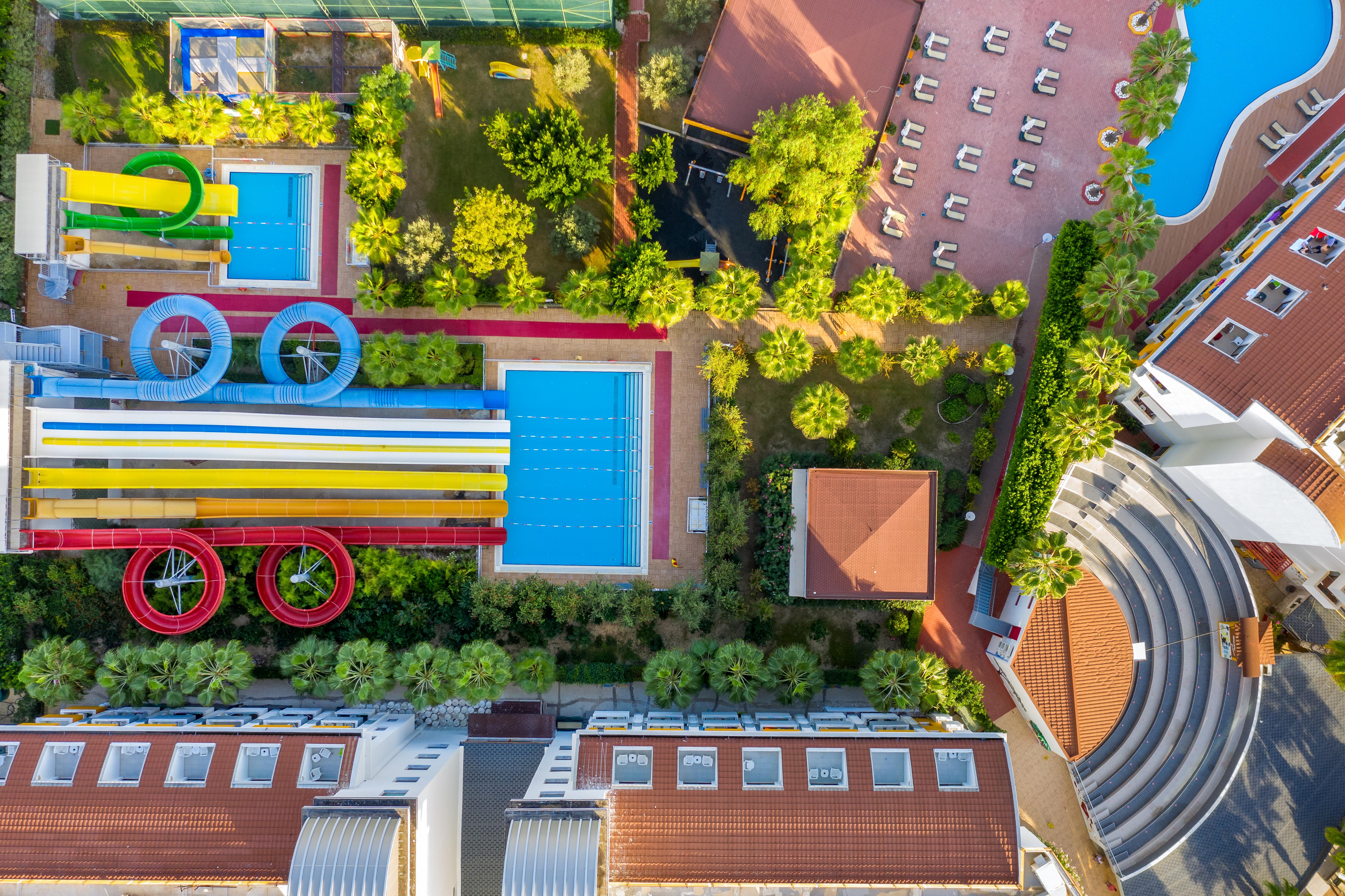 Primasol Hane Family Resort Hotel Side Exterior foto
